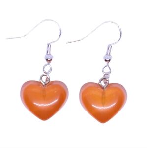 Valentines‎ day handcrafted dangle earrings
